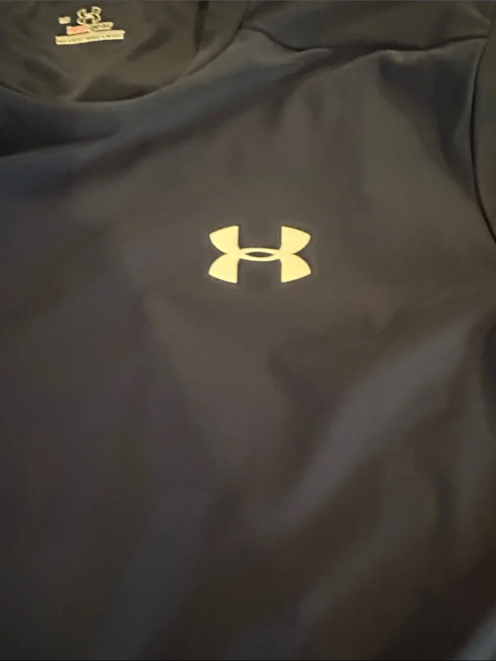 Under Armour Heat Gear Navy Performance Long Sleeve Top